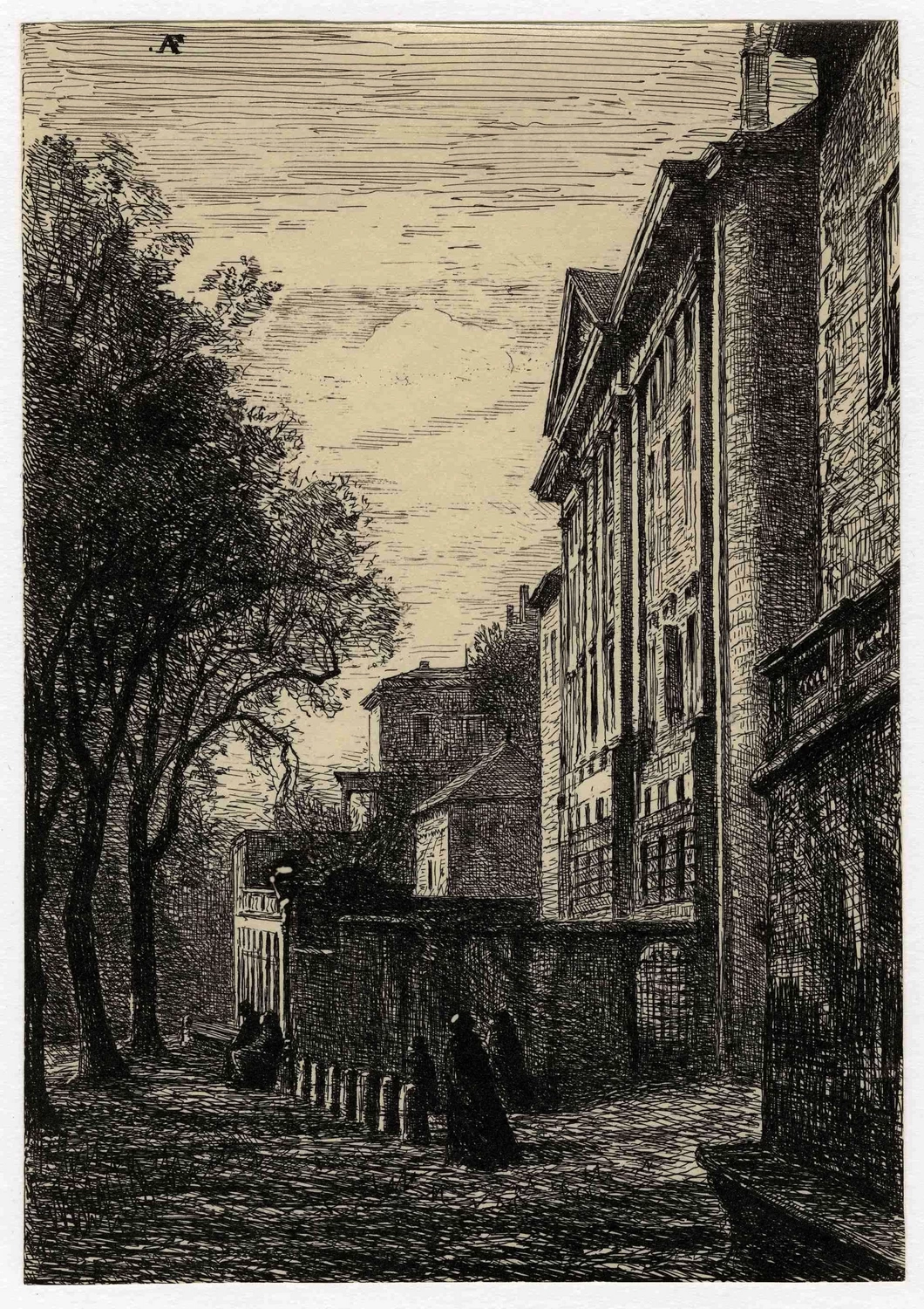 La Treille e la casa Rigaud, a Ginevra - Musée d’Art et d’Histoire, Cabinet d’arts graphiques, Genève